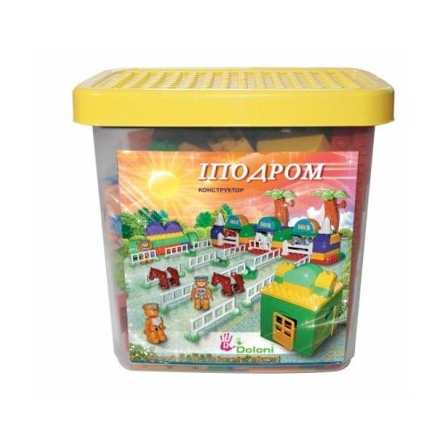 Конструктор Ипподром 119 деталей 013888/05 Doloni в пластиковом боксе