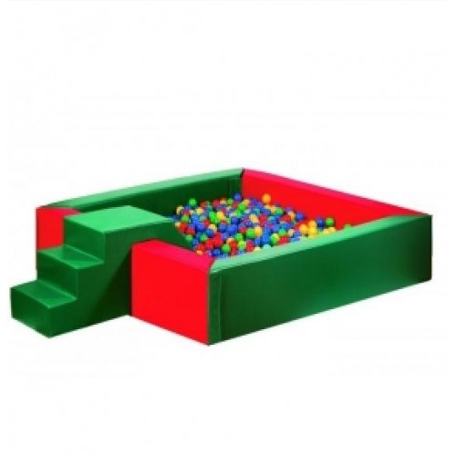Сухой бассейн прямоугольный с матом 150-200-40 см толщина стенок 10 см 0203/01/05 Тia-sport без шариков