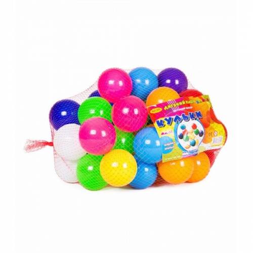 Набір кульок (шариков) для сухого бассейну 0263 Бамсик