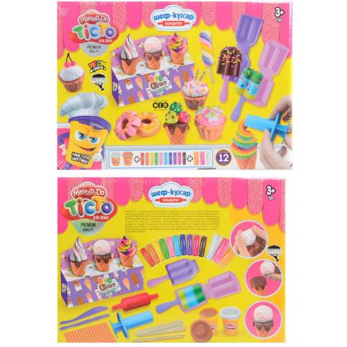 Тесто для лепки Master Do Шеф-Повар Кондитер Danko Toys 10-03