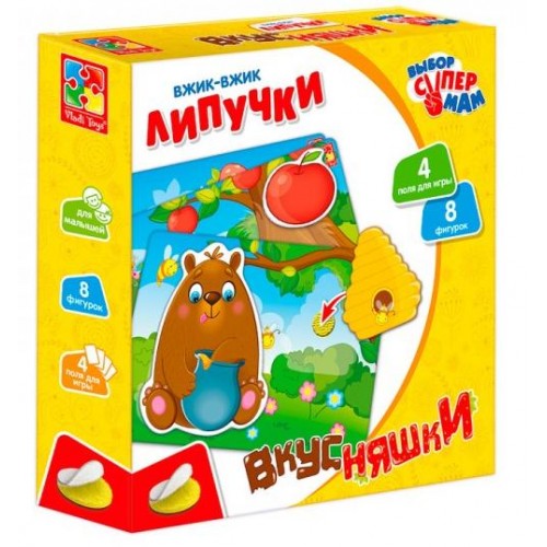 Простые игры с липучками Вкусняшки VT1302-14