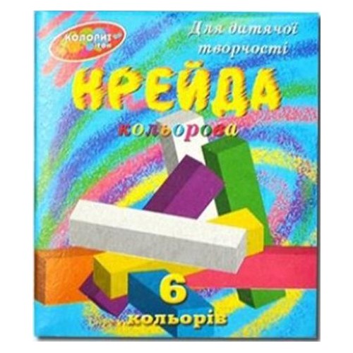 Мел 6 цветов "Колорит" 2008