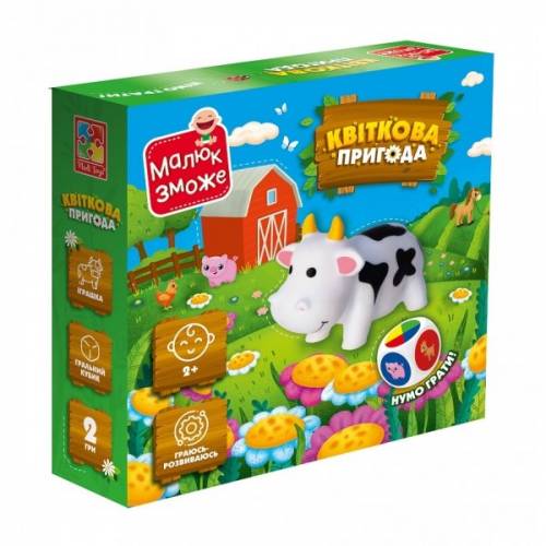 Настільна гра, що розвиває Квіткова пригода VT2100-20 Vladi Toys