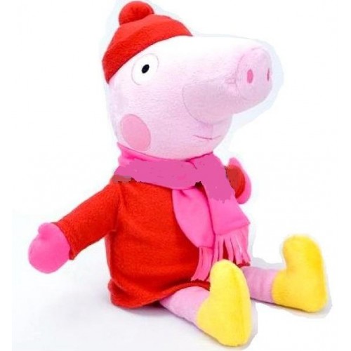 Мягкая игрушка Свинка Пеппа в зимней одежде 2028-92