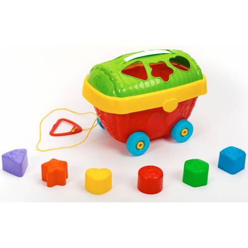 Каталка сортер Чемоданчик ИП.32.001 Toys Plast