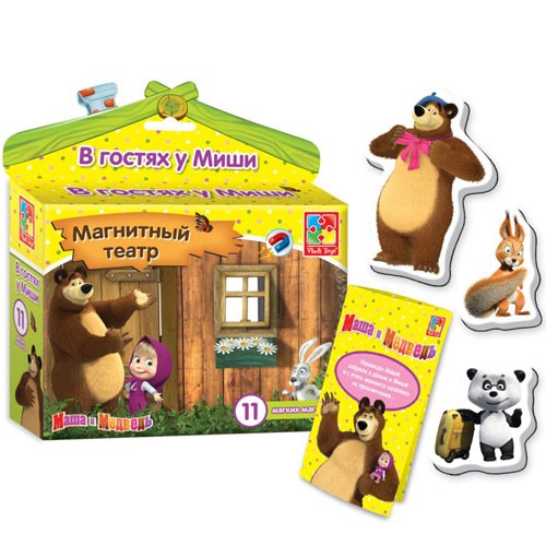 Магнитный театр с Машей VT 3206 Vladi Toys