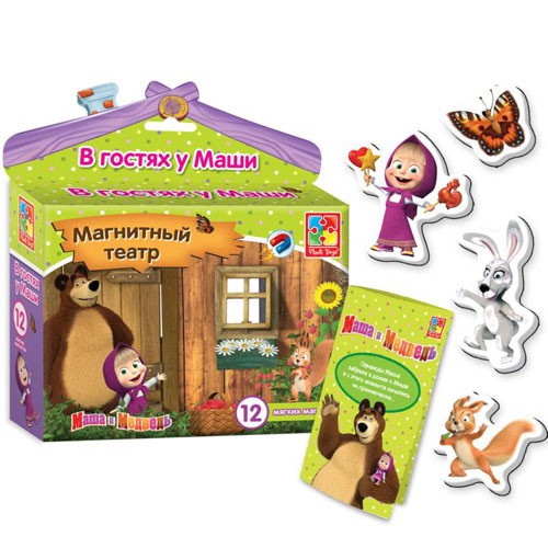 Магнитный театр с Машей VT 3206 Vladi Toys