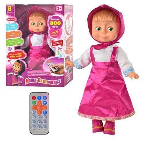 Кукла интерактивная Маша-сказочница с пультом ММ 4614 