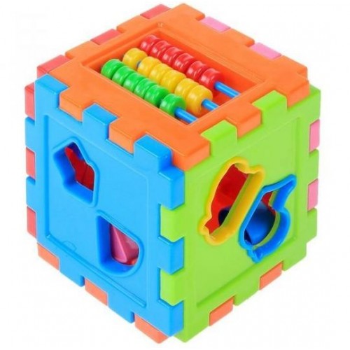 Сортер логический куб со счетами 50-201 Киндервей