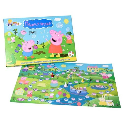 Настольная игра бродилка Свинка Пеппа 157 Danko Toys
