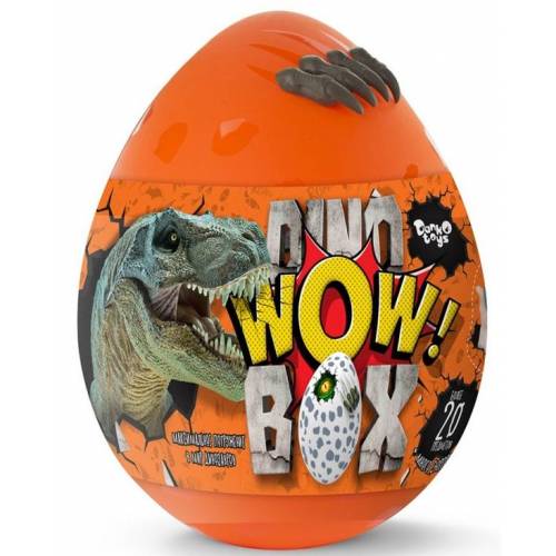 Набір для творчості яйце велике Динозавр Dino WOW Box ДТ-ТО-09271 Danko Toys