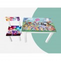 Детский стол и стул для творчества Little Pony Colors 2 вида BSM2-M02/03