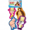 Мягкие пазлы для детей от 1 до 3-х лет "Маша и медведь" 1106 Vladi Toys, Днепропетровск
