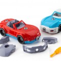 Конструктор Збирайка Автотюнінг або Ретро 30.0007/8 Toys Plast, Україна