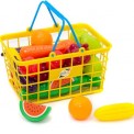 Корзина "Урожай" с пластиковыми фруктами и овощами 379 Орион