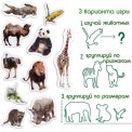 Животные на магните Зоо Magnetic set Zoo photo ML4031-02 Масик