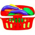 Набір пластикових овочів у кошику ІП.18.003 ToysPlast, Мерефа