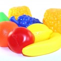 Набір пластикових фруктів у сітці ІП.18.000 ToysPlast