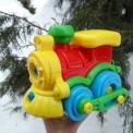Конструктор Собирайка паровоз с инструментами 30.003 Toys Plast, Украина