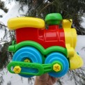 Конструктор Собирайка паровоз с инструментами 30.003 Toys Plast, Украина