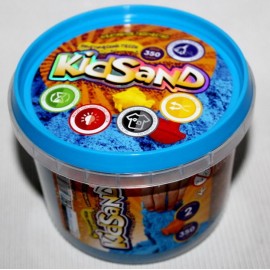 Кинетический песок с пасочками 2 штуки "KidSand" 350 г 01-03 DankO toys