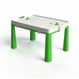 Стол пластиковый с насадкой для аэрохоккея зеленый 04580/2 Doloni