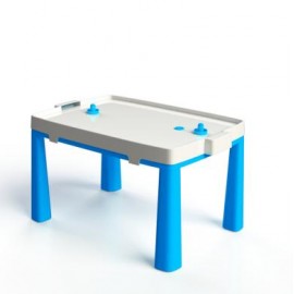 Стол пластиковый с насадкой для аэрохоккея синий 04580/1Doloni