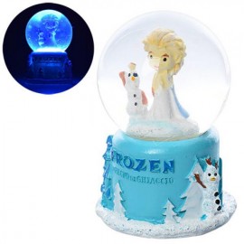 Снежный шар Frozen 7см со световыми эффектами X11465 FR малый