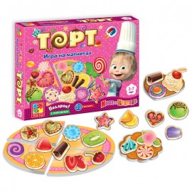 Игра  на магнитах Торт, Пицца, Вафли, Блины или Пирог VT1504 Vladi Toys