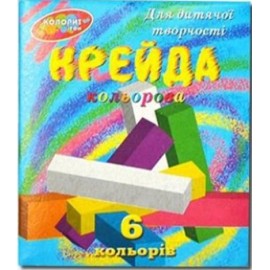 Мел 6 цветов "Колорит" 2008