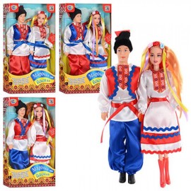 Куклы музыкальные в национальных украинских костюмах 2385
