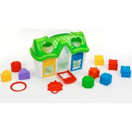 Домик сортер с ключиком 32.000 Toys Plast