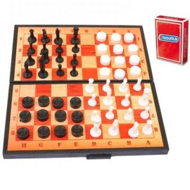Настольная игра шахматы, шашки, карты и нарды 5240 Максимус