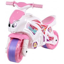Байк мотоцикл толокар для дівчаток рожевий ТехноК 5798