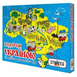 Настільна гра Подорож Україною 59 Strateg