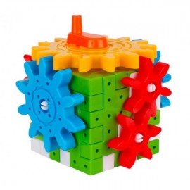 Конструктор куб развивающая игрушка с шестернями 7266 ТехноК