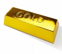 Набор для творчества золотой слиток раскопки Gold малый ОО-09340 Danko Toys