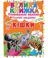 Большая книжка с наклейками 5 видов 00017050