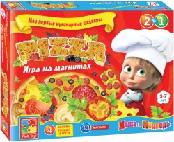 Игра настольная на магнитах "Пицца" VT1504-21 Vladi Toys, Днепропетровск