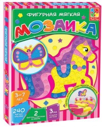 Развивающая мозаика фигурная набор для творчества  VT2301 Vladi Toys