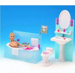 Мебель для кукол ванная 2820Gloria