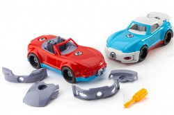 Конструктор Збирайка Автотюнінг або Ретро 30.0007/8 Toys Plast, Україна