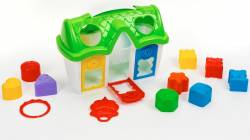 Домик сортер с ключиком 32.000 Toys Plast