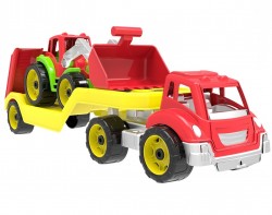 Автовоз детский с большим трактором 3916 Технок