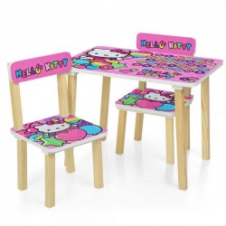 Детский стол и 2 стула Hello Kitti  501-49
