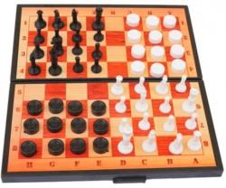 Шахматы + шашки 2 в 1 5197 Максимус
