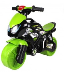 Байк мотоцикл з музичними та світловими ефектами зелений 6474 ТехноК