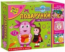 Игра настольная "Подарки от Лунтика",ТМ "Vladi Toys"  VT400002 