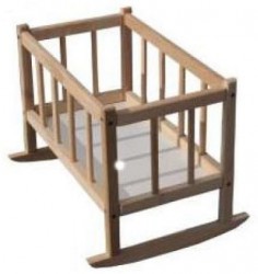 Кроватка деревянная для кукол  Бук 171016 ТМ Дерево