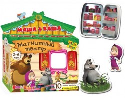 Мягкие магниты Магнитный театр с Машей VT 3206 Vladi Toys, Днепропетровск